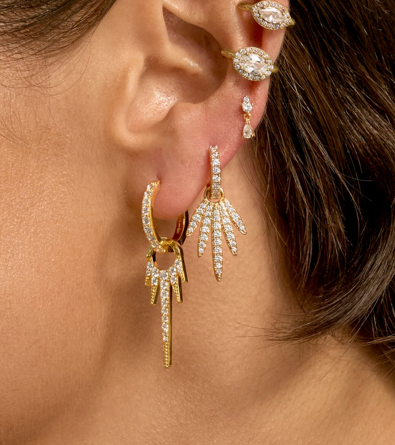 MYA BAY - Boucles d'Oreilles Fire