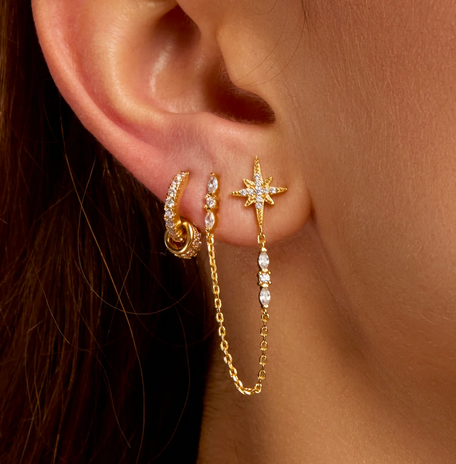 MYA BAY - Boucles d'Oreilles Rock Dehli