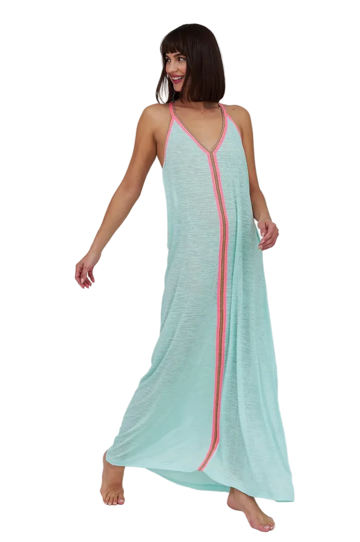 PITUSA - Inca Sundress Aqua