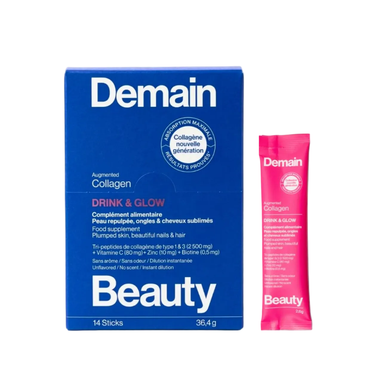 DEMAIN BEAUTY - Drink & Glow Collagène