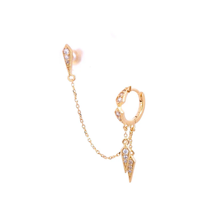ROSE MARIE - Boucle d’oreille à l’unité - 1927