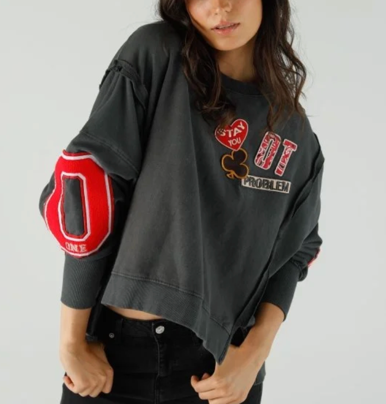 ONE TEE - Sweat Olympia Slate