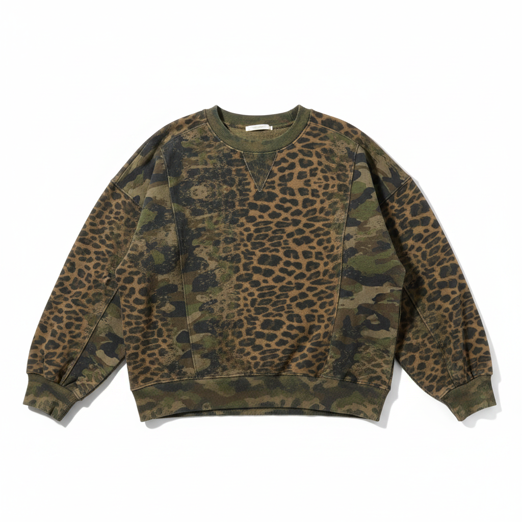 ONE TEE - Sweat Dany Léopard