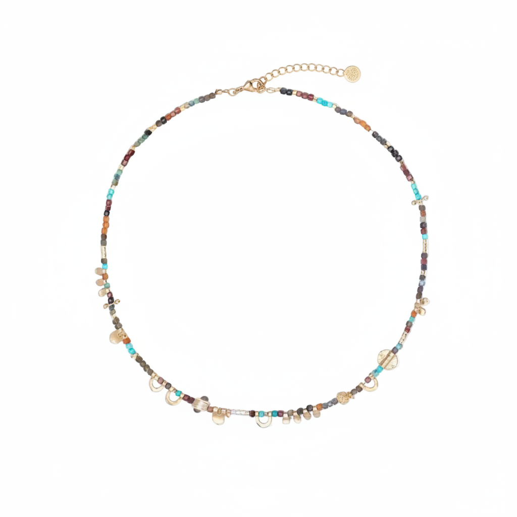 ROOM SERVICE - Adoum Multi-Wrap Eye Necklace