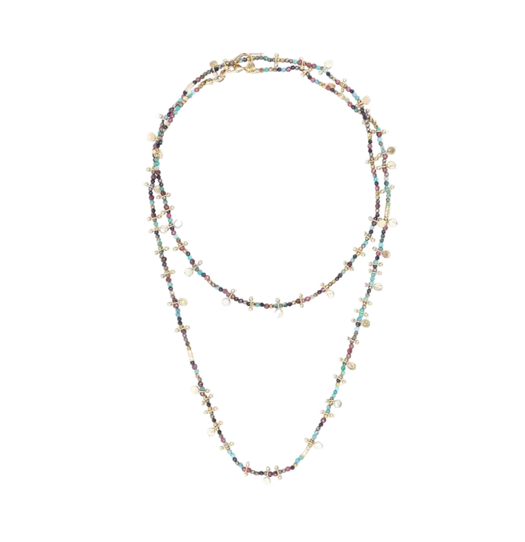 ROOM SERVICE - Adoum Multi-Wrap Eye Necklace