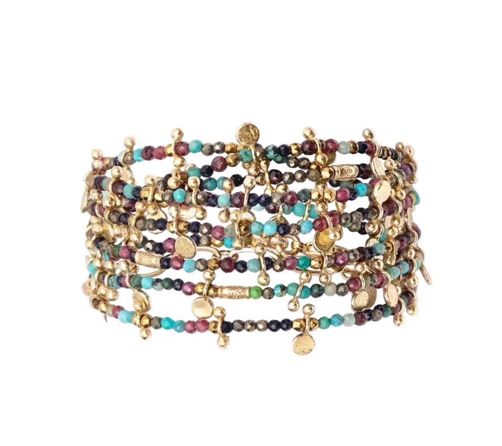 ROOM SERVICE - Adoum Multi-Wrap Eye Necklace
