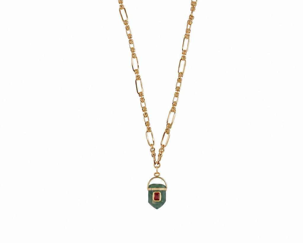 ROOM SERVICE - Collier Oracle Strawberry Green
