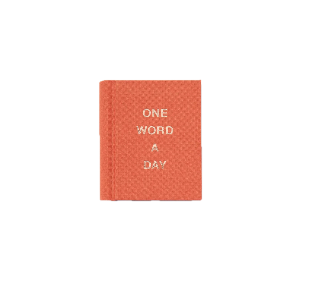 ONE WORD A DAY - Mini Pink Notebook