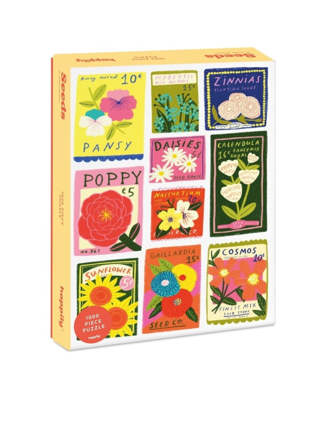 HAPPILY - Puzzle 1000 pièces - Seeds