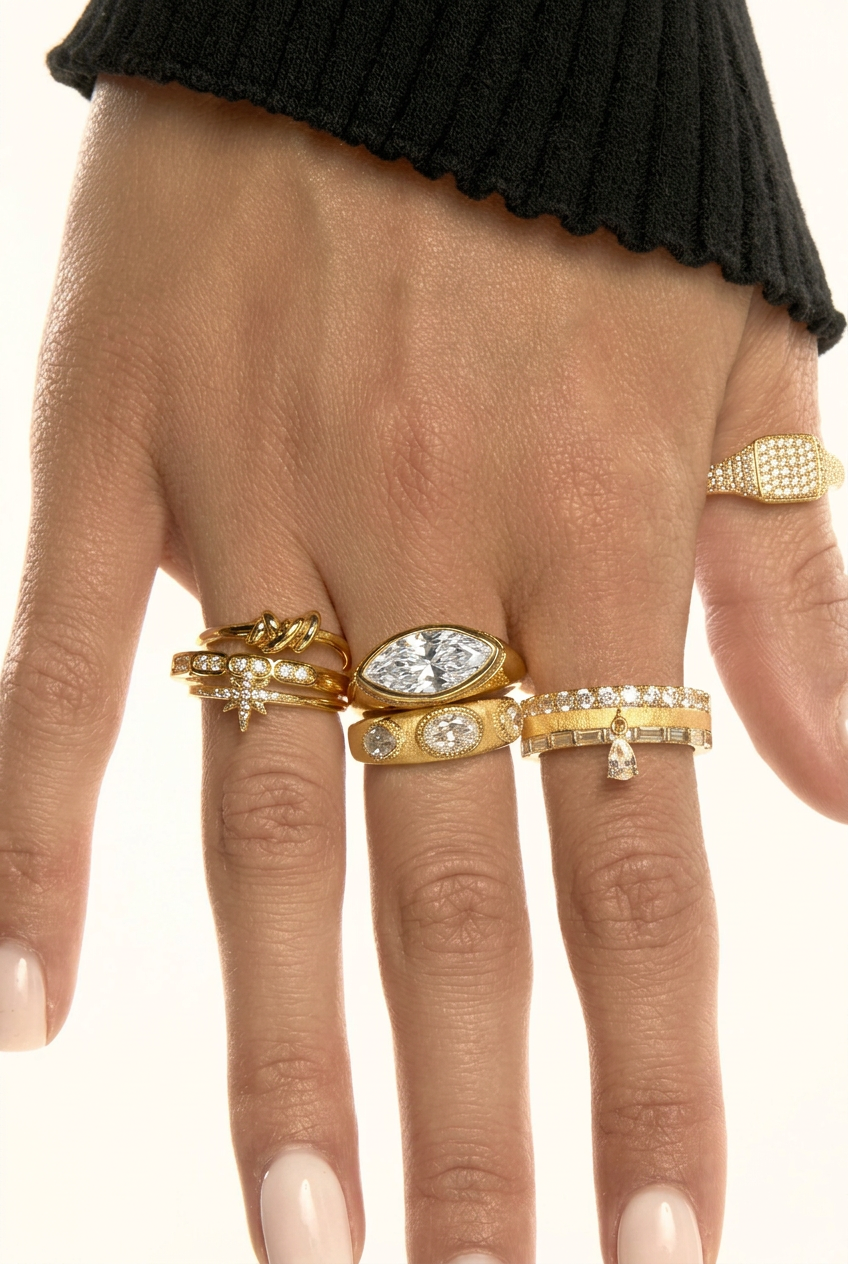 MYA BAY - Bague Identity Or