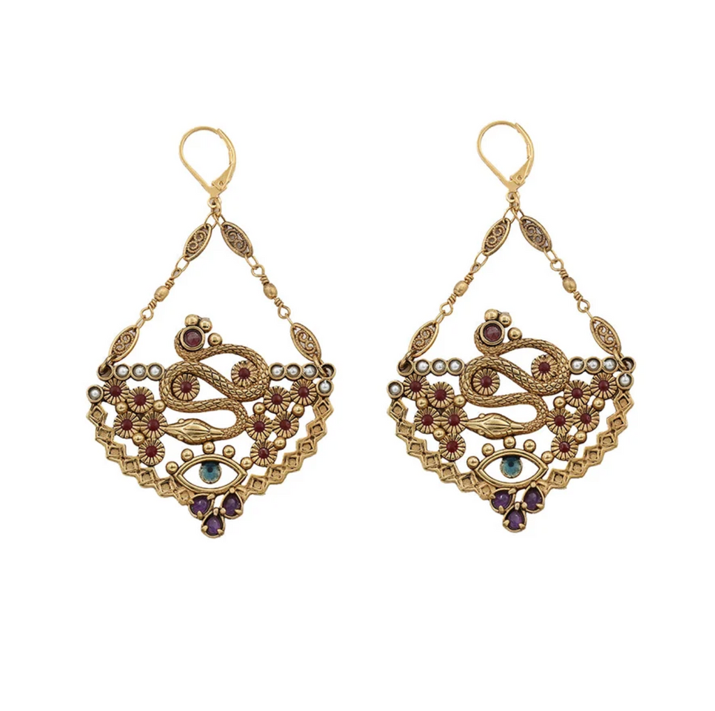 LA2L - Boucles Rima chaîne Nacre