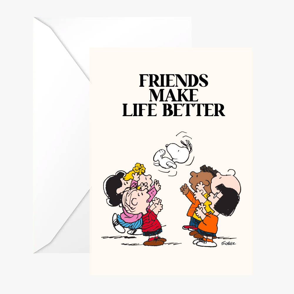 PEANUTS - Carte "Friends"