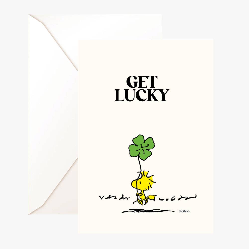 Carte "Get Lucky" – PEANUTS | George Genève