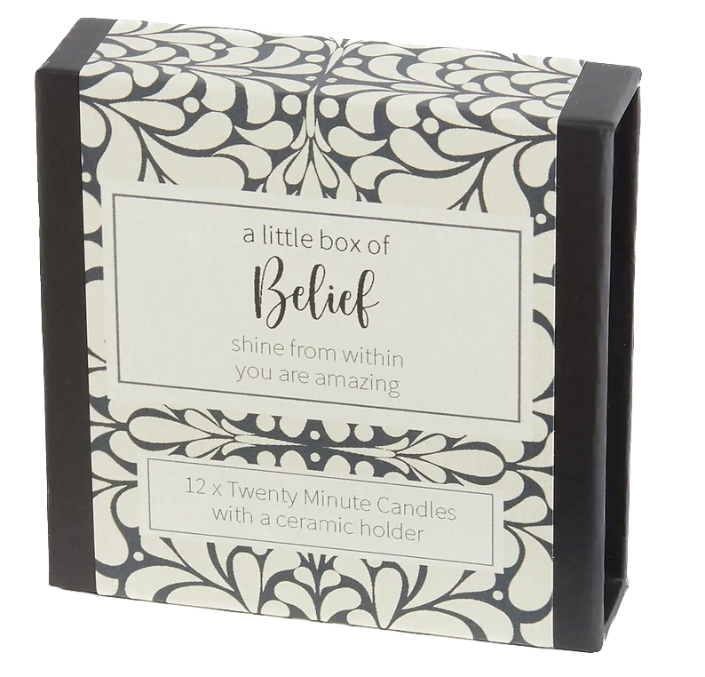 Bougies "A Little Box" – COTTON & GREY – Belief