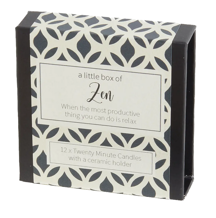 Bougies "A Little Box" – COTTON & GREY – Persévérance