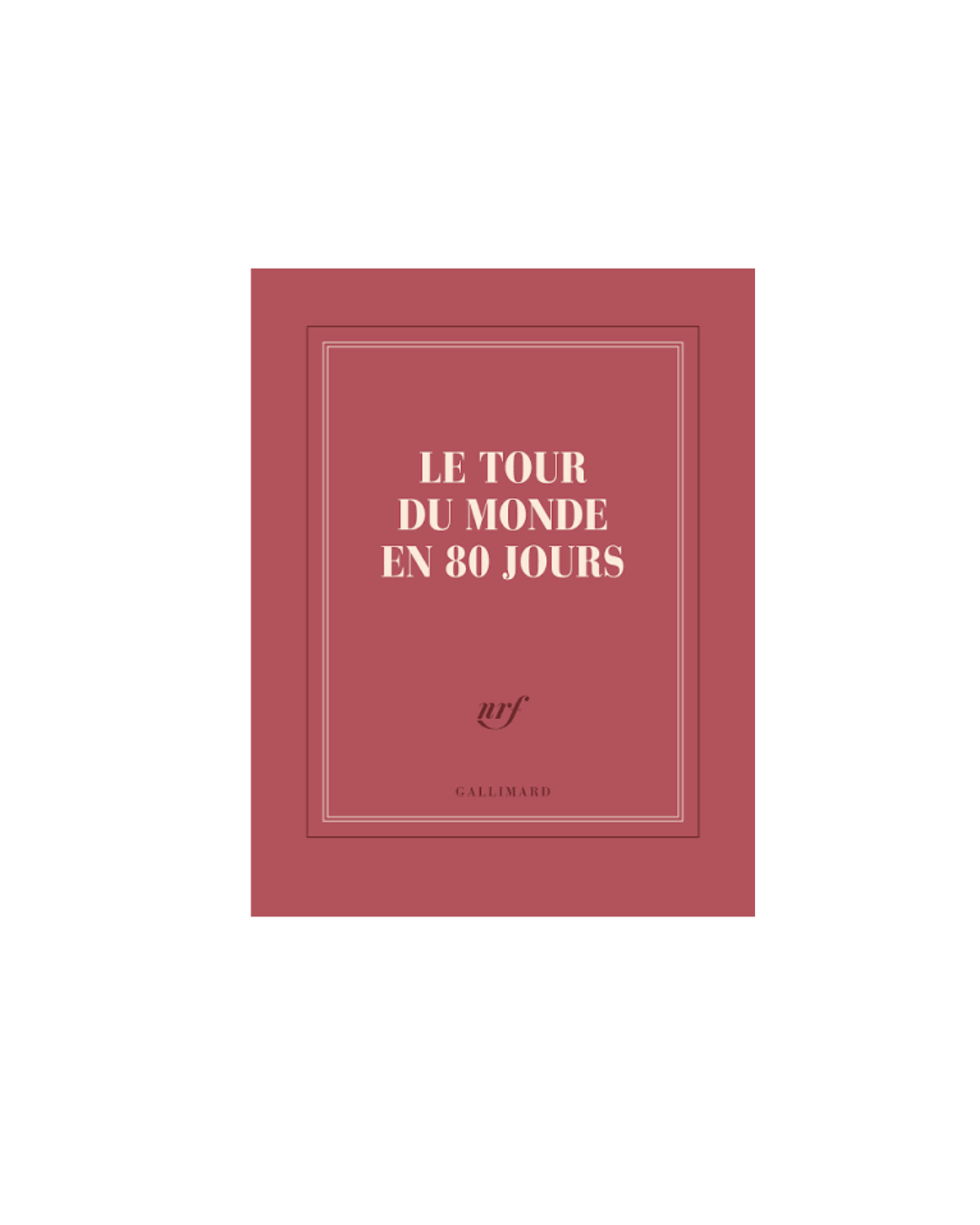 GALLIMARD - Carnet - Le Tour du Monde en 80 Jours