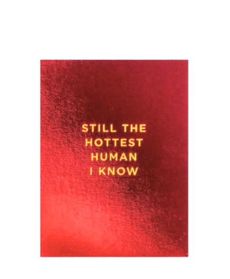 Still The Hottest Human I Know – CARTE DE VOEUX | George Genève