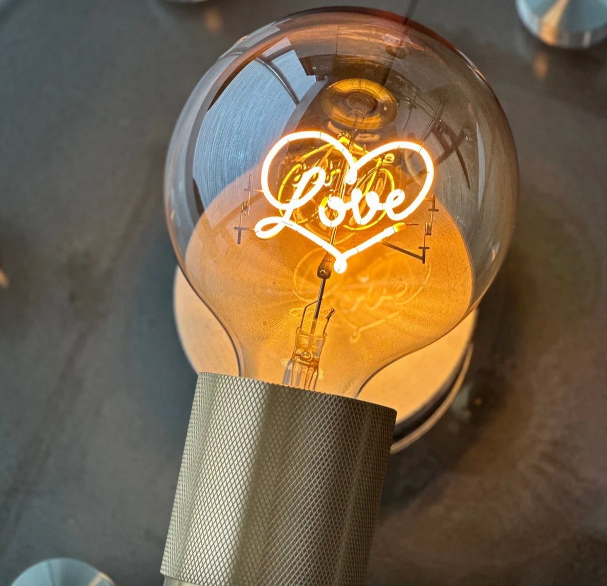 MITB - Amber "LOVE" Bulb 