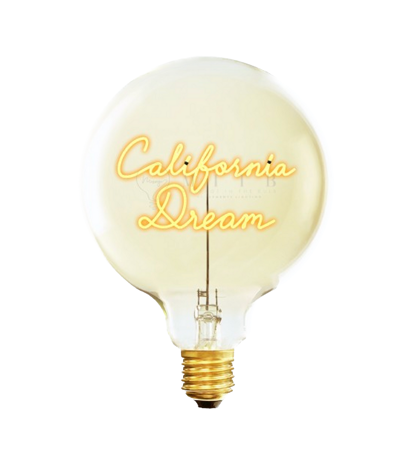 MITB - Amber "LOVE" Bulb 