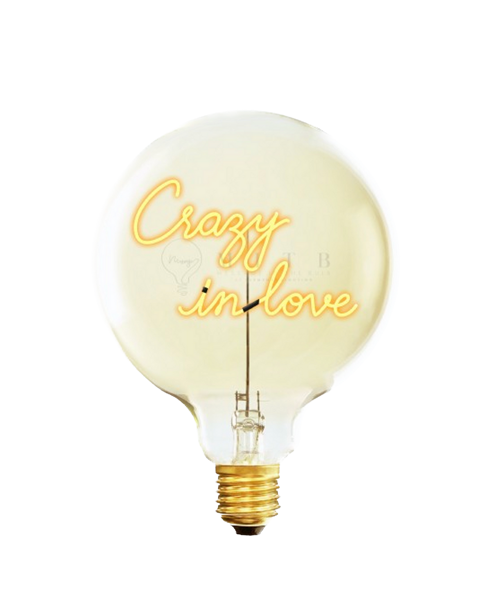 MITB - Amber "LOVE" Bulb 