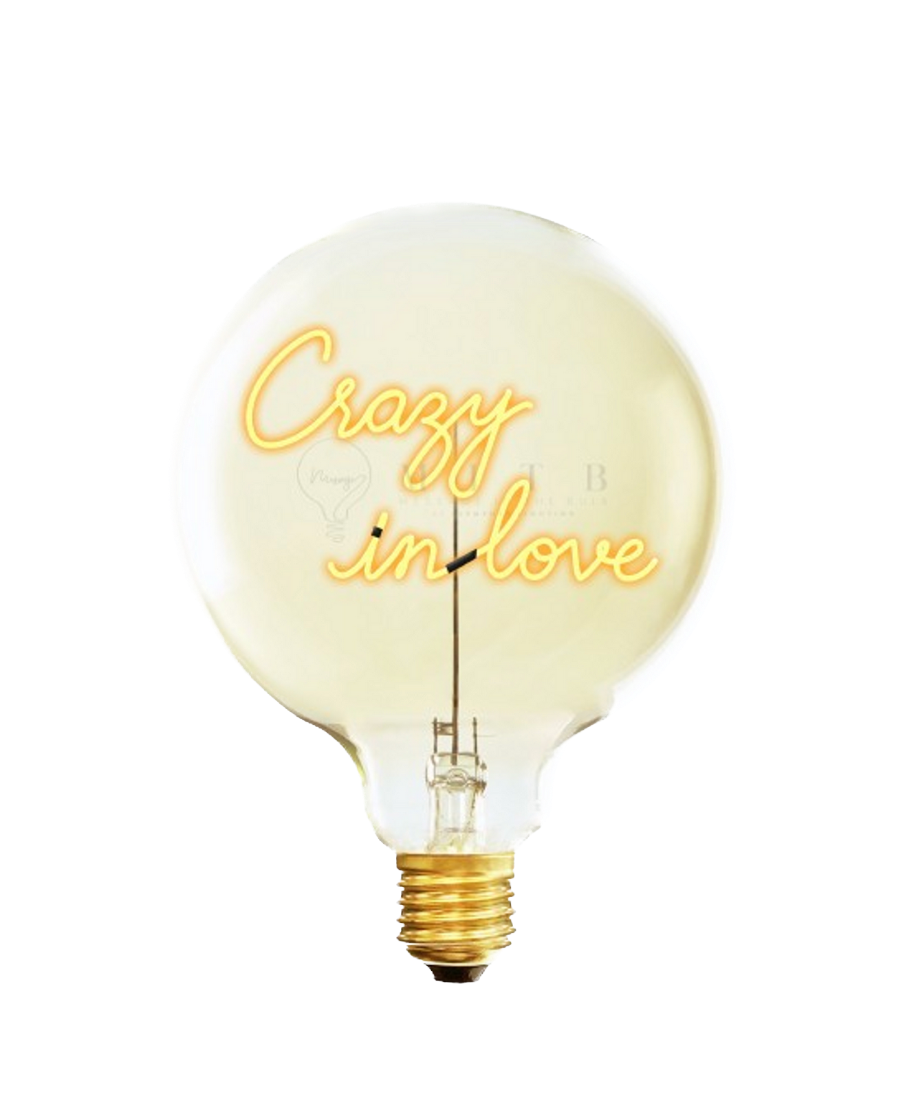 MITB - Amber "LOVE" Bulb 