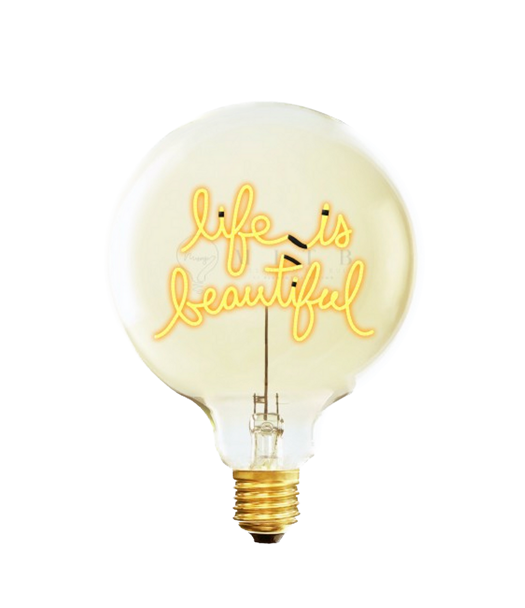 MITB - Amber "LOVE" Bulb 