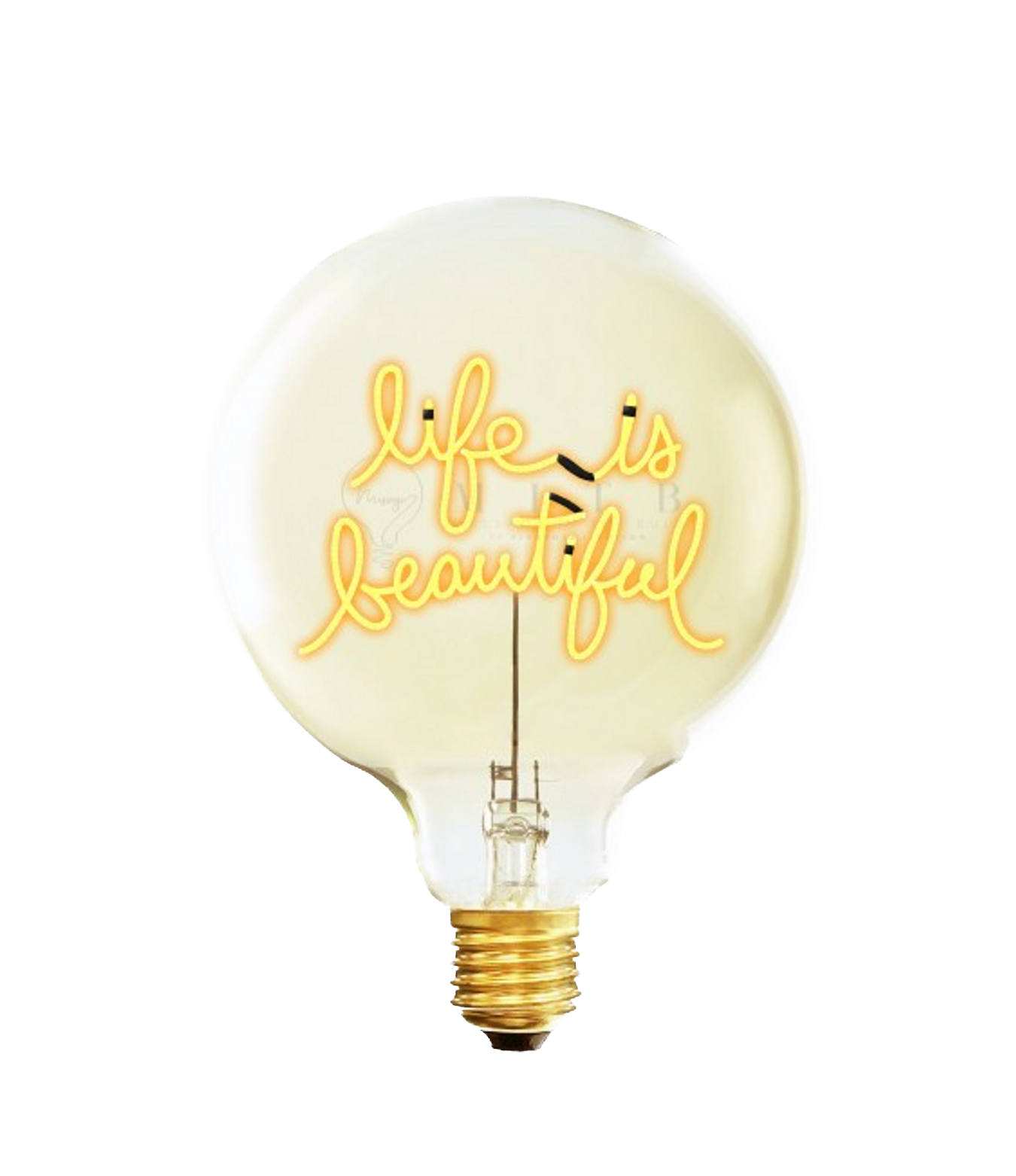 MITB - Amber "LOVE" Bulb 