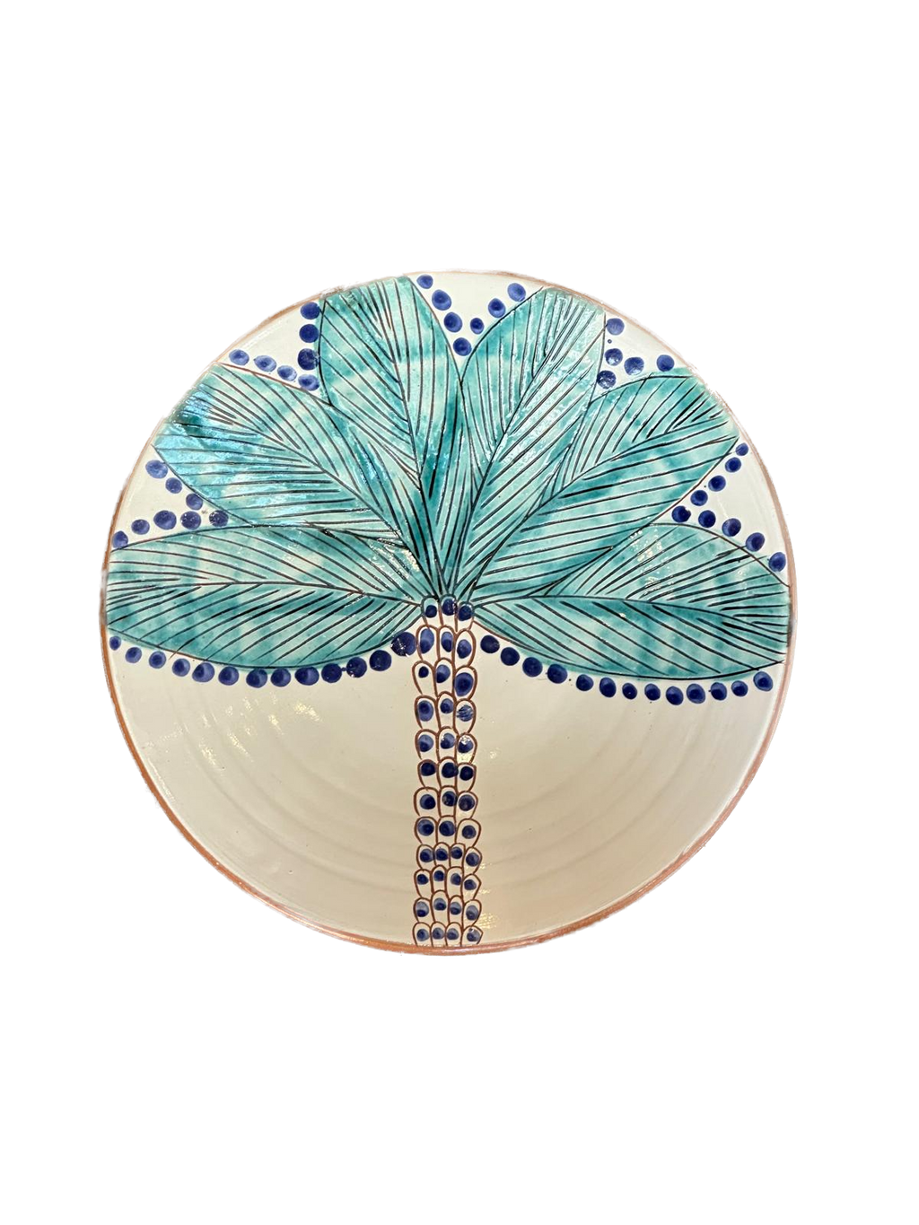 CERAMIQUE DU FAYOUM - Saladier M (1 palmier)