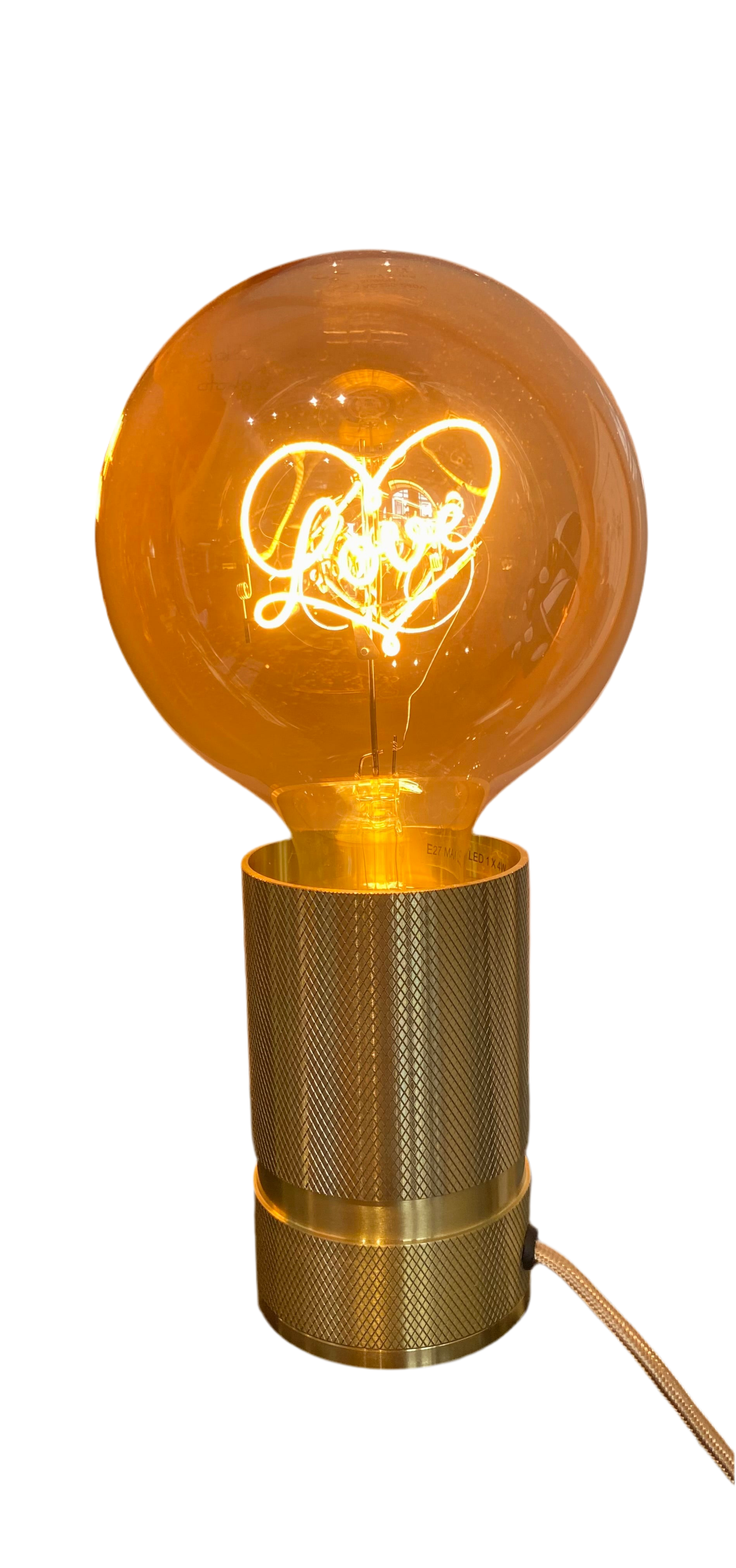 MITB - Amber "LOVE" Bulb 