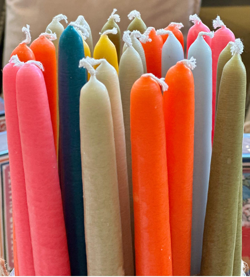 MAISON PECHAVY - Duo de bougies colorées (plusieurs couleurs)