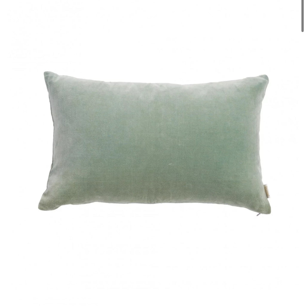 BONHEUR DU JOUR - Coussin Velours Jade