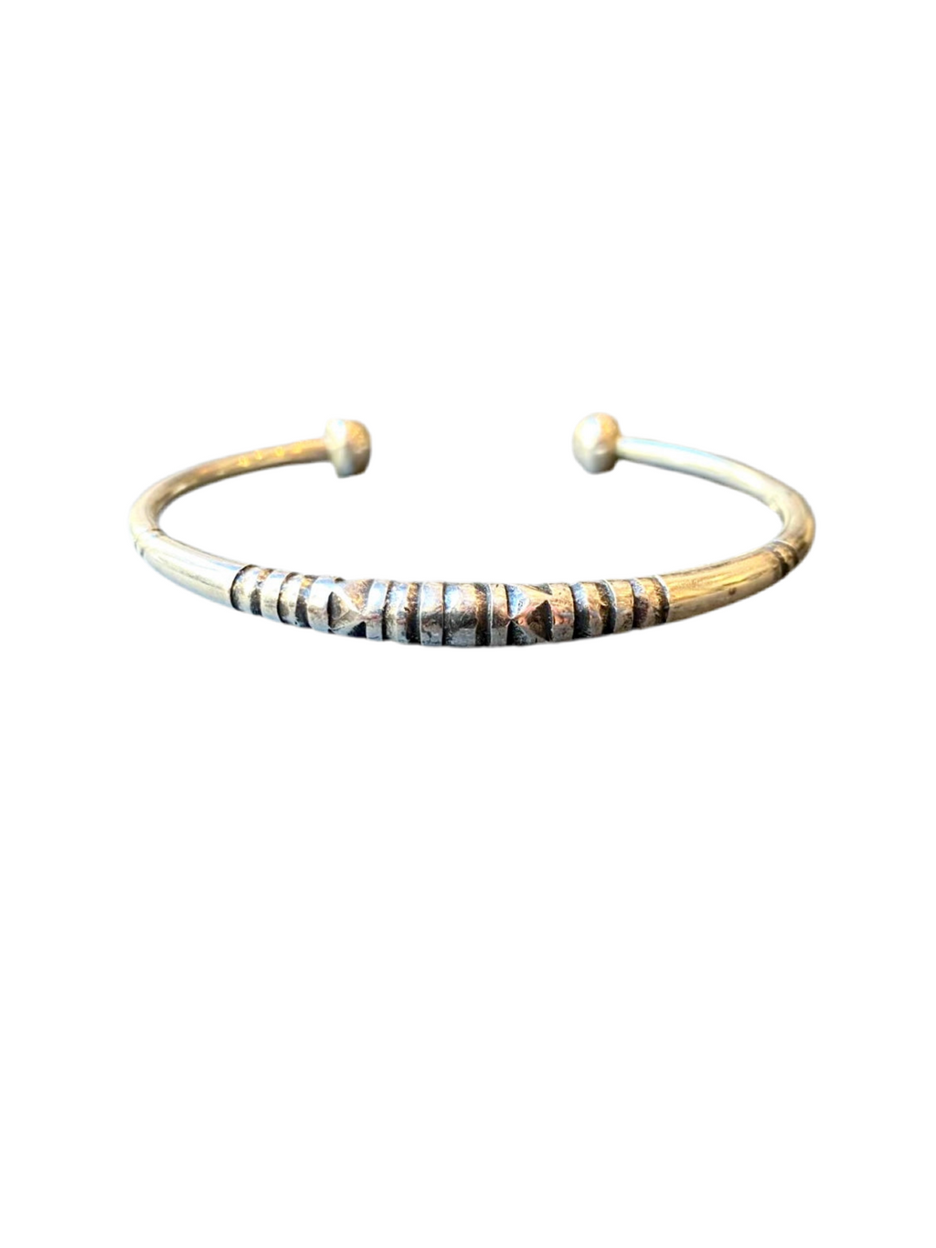 Bracelet en argent du Nigéria - 2