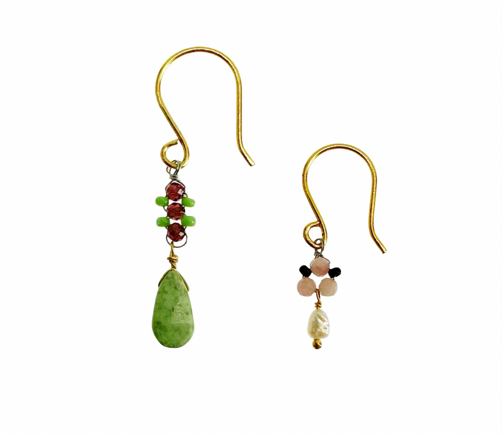 LE FOURBI DE CAPUCINE - Boucles d'oreilles Asymétriques