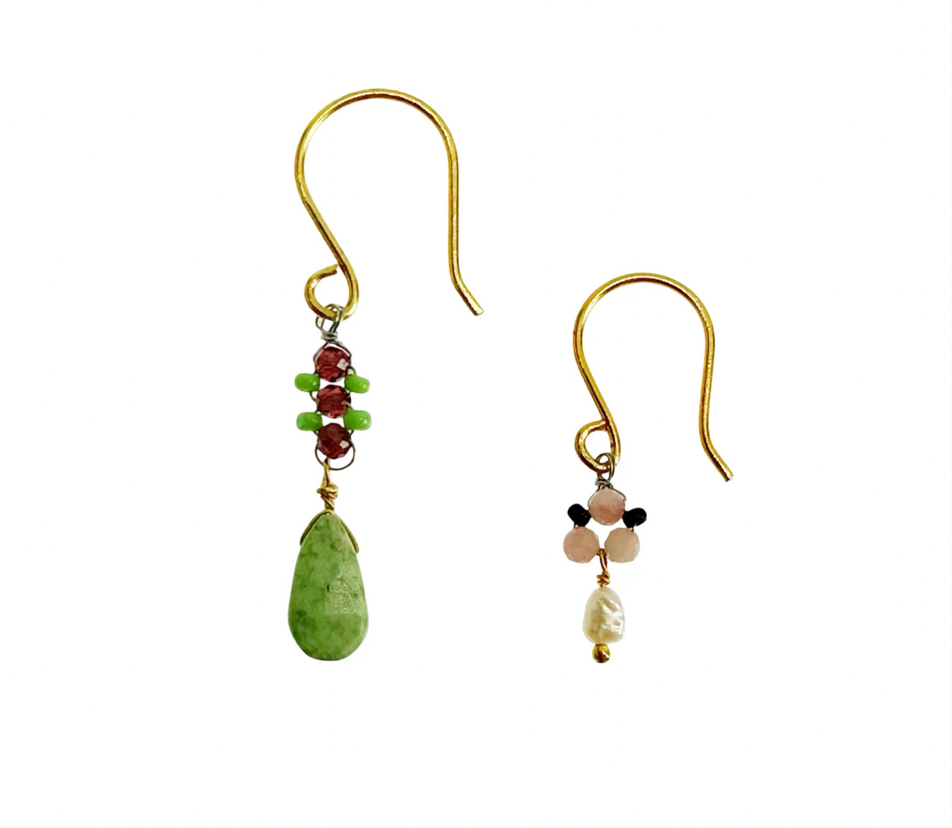 LE FOURBI DE CAPUCINE - Boucles d'oreilles Asymétriques