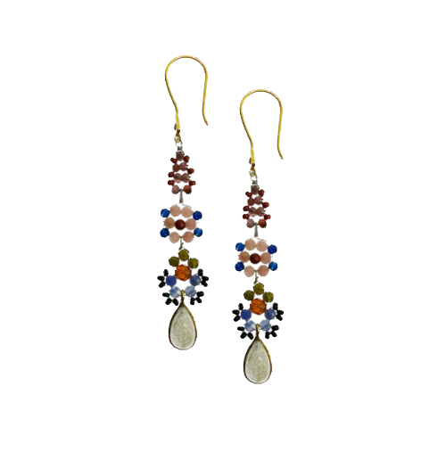 LE FOURBI DE CAPUCINE - Boucles d'oreilles Fleurettes