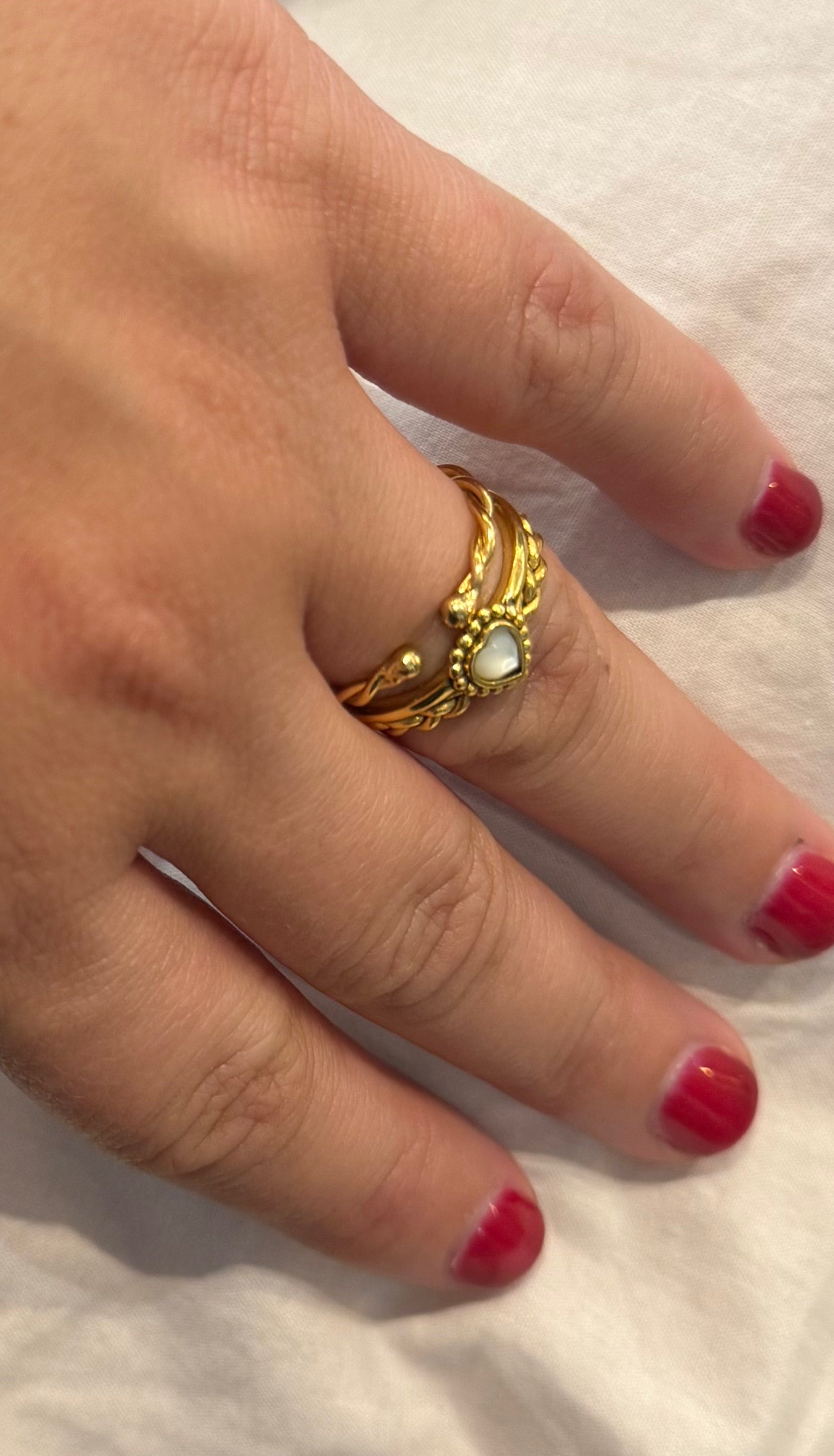 LA2L - Bague torsadée serré