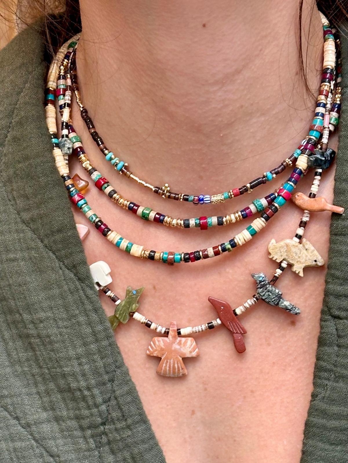 GACHON POTHIER - Collier Amulettes Nude