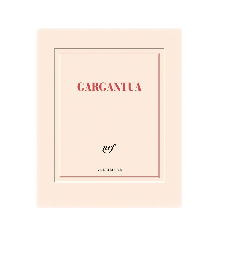 GALLIMARD - Bloc notes Gargantua