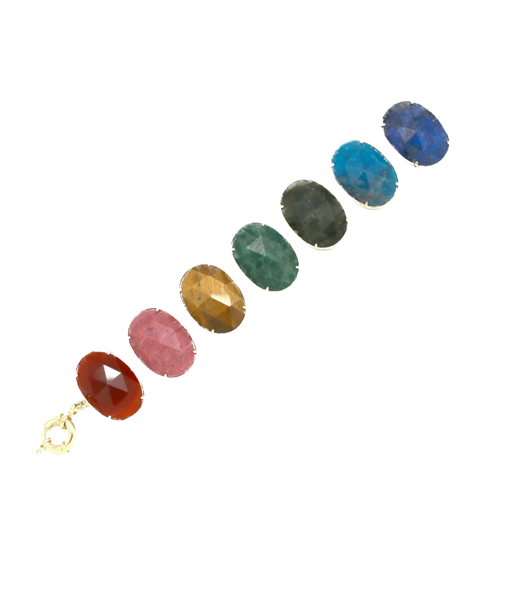 HABAHA - Bracelet pierres L