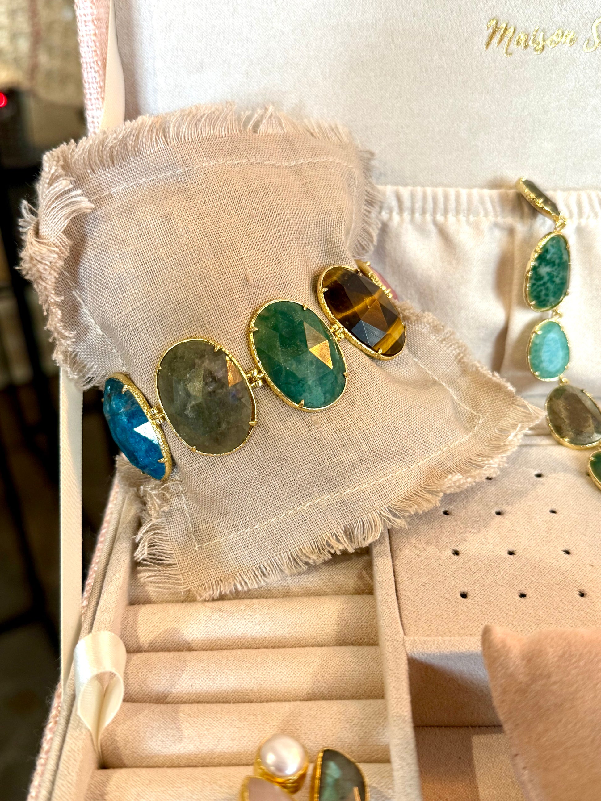 HABAHA - Bracelet pierres L