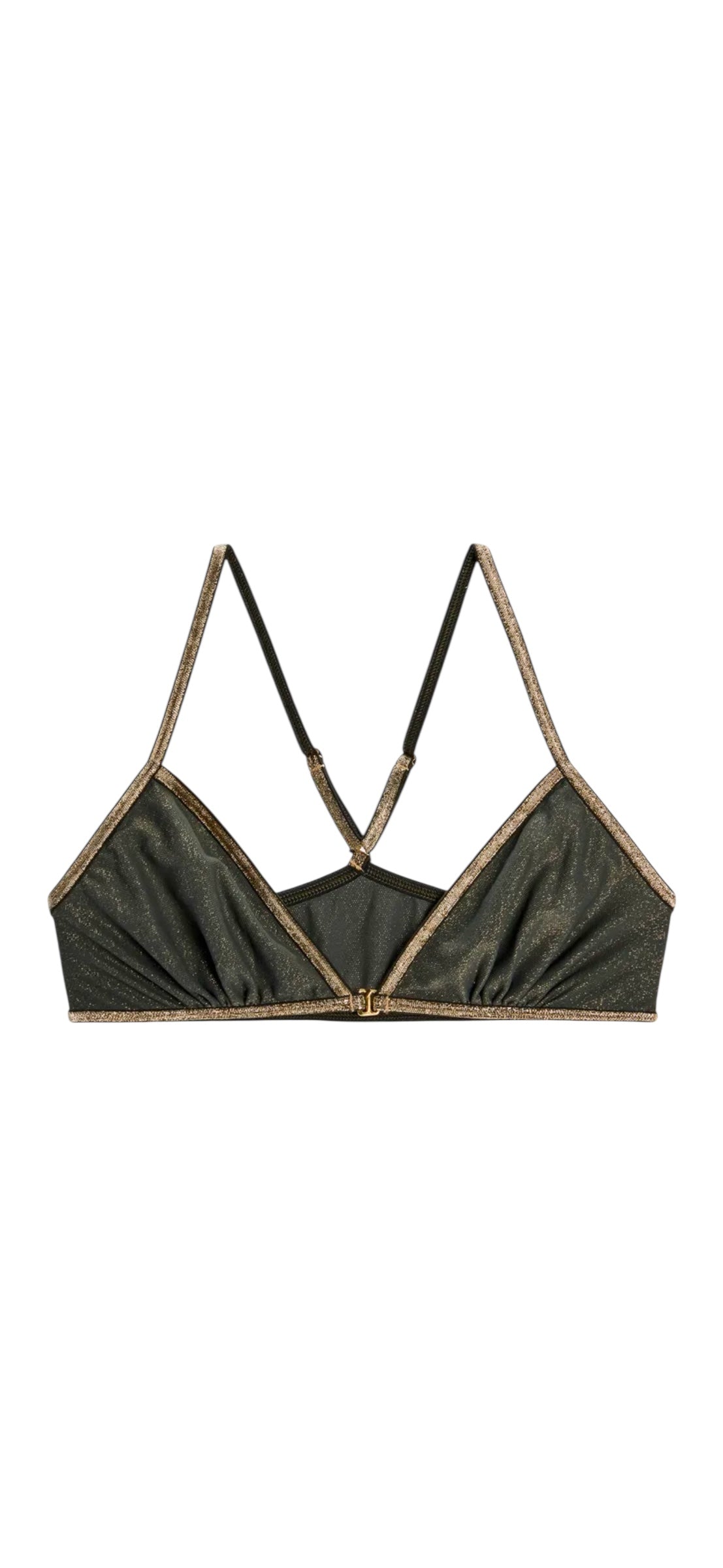 LA NOUVELLE - Brassière Angèle Forest lurex