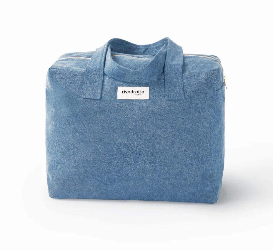 RIVE DROITE - 24h Bag Célestins Denim Clair