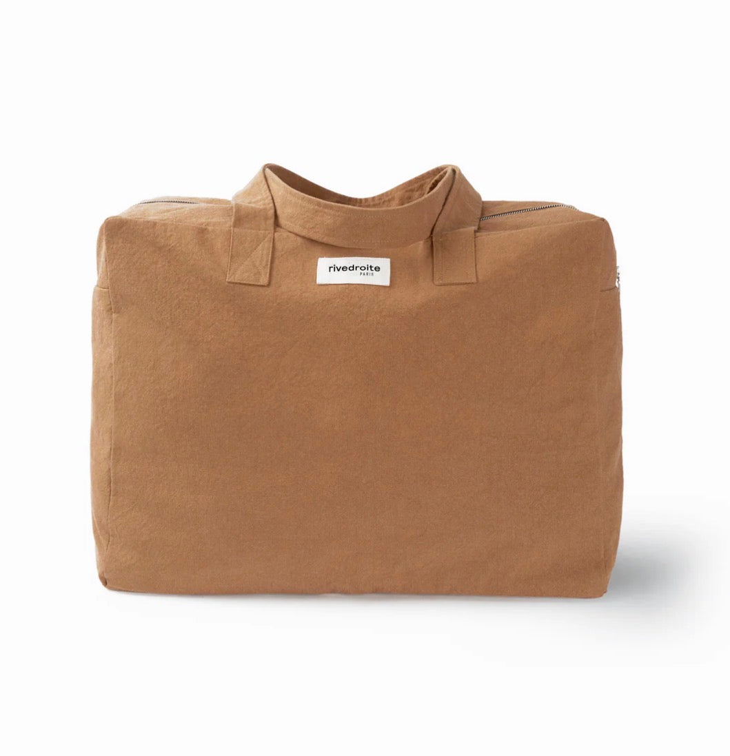 RIVE DROITE - 48h Bag Elzévir Tobacco