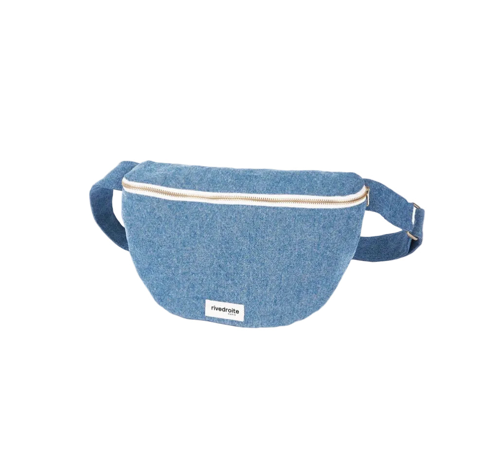 RIVE DROITE - Banane Custine XL Denim Clair