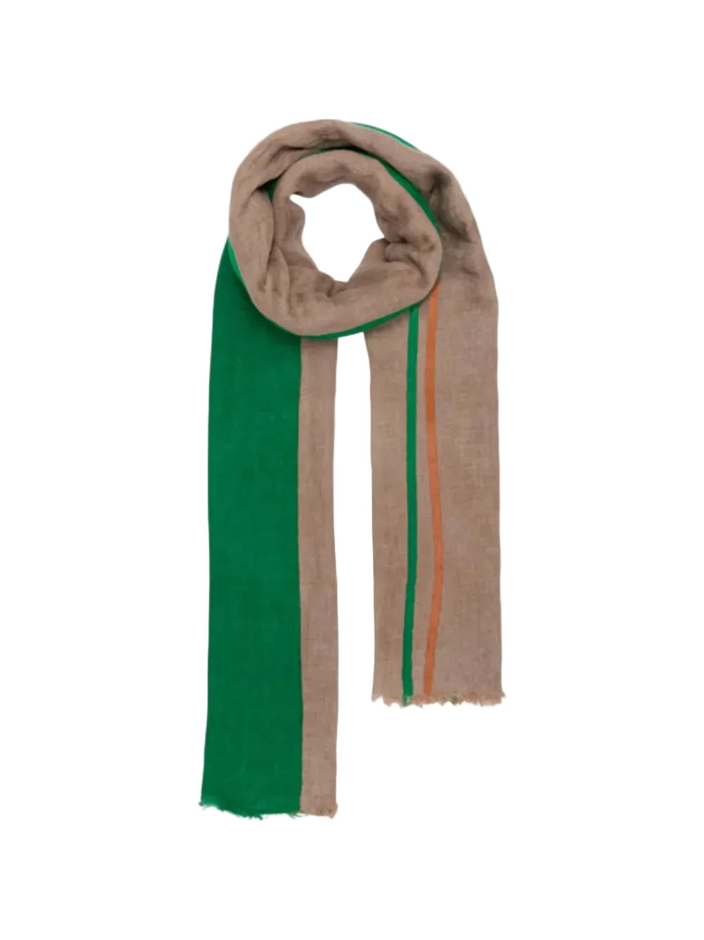 LOVAT & GREEN - Étole Lightfall Beige 100 x 200 cm