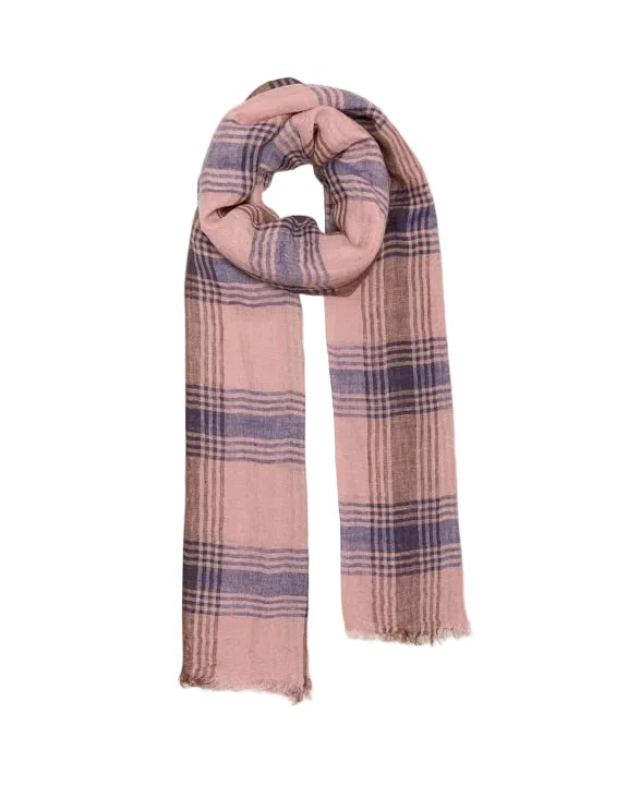 LOVAT & GREEN - Étole Lightfall Pink 100 x 200 cm