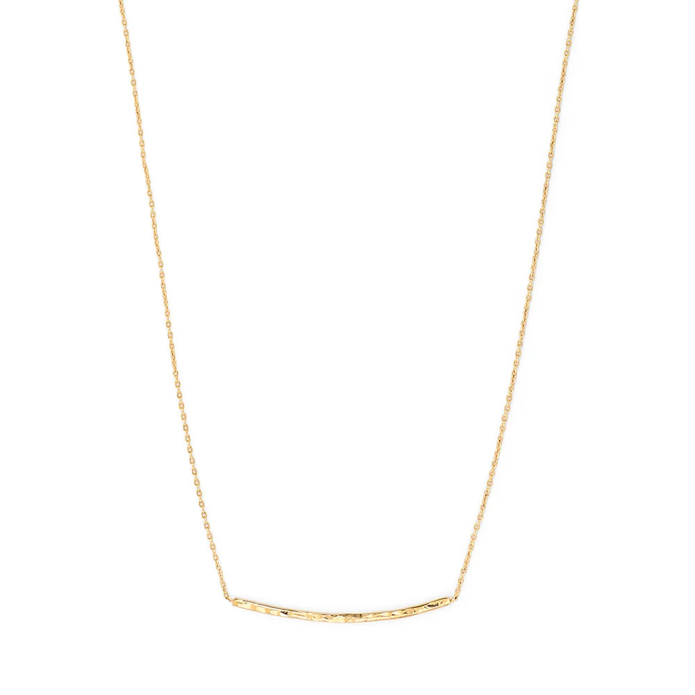 Collier Illusion en laiton plaqué or 24k – BDM STUDIO