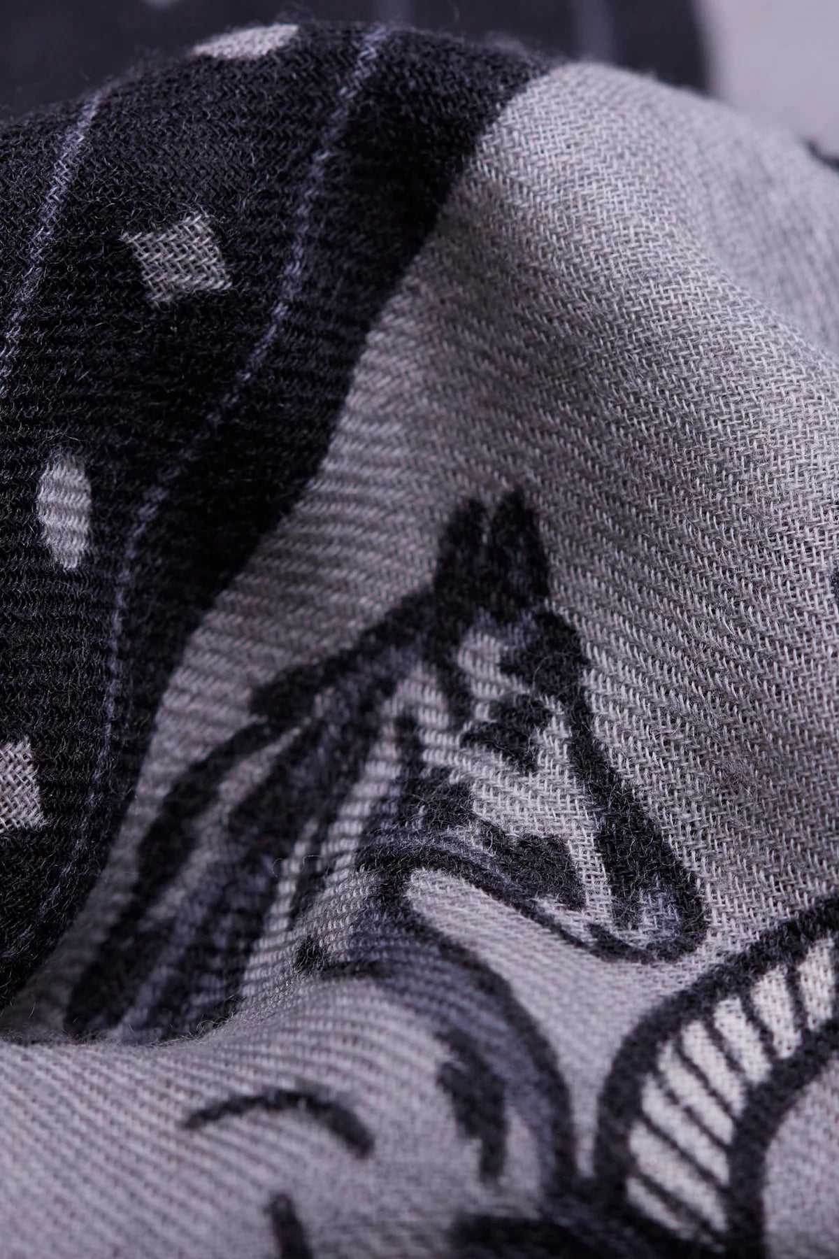 LECOMTE FLAMENT - Foulard Rodeo Black