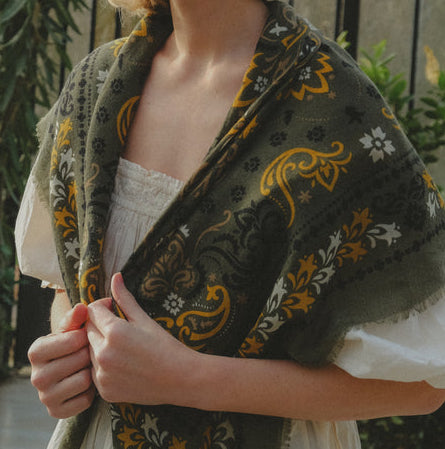 LECOMTE FLAMENT - Foulard Great Falls