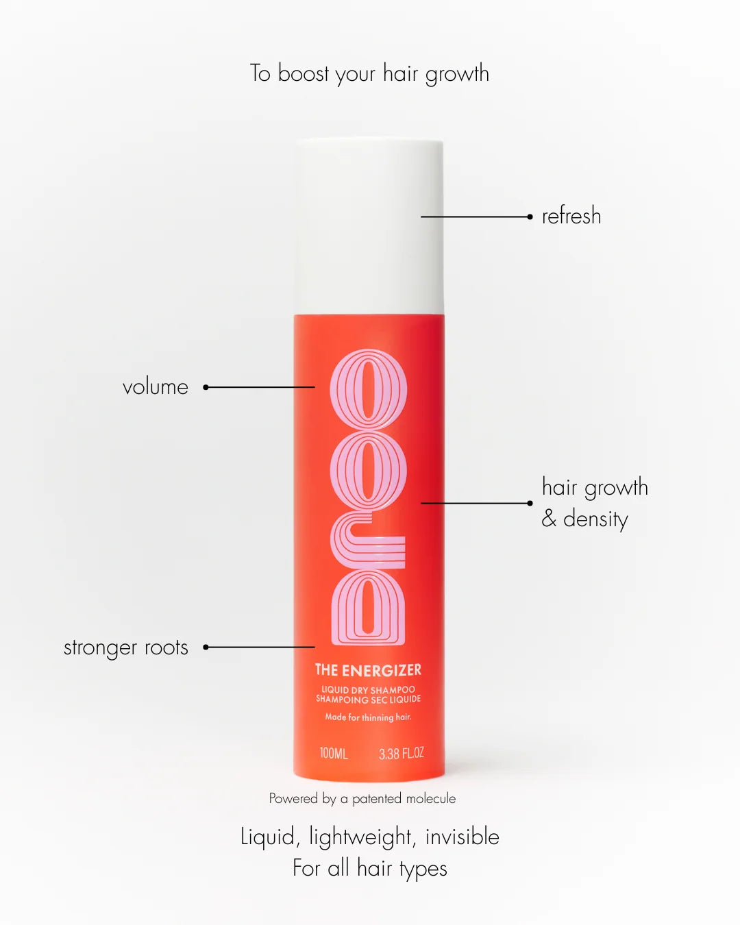DROO - Shampoing sec - Energizer